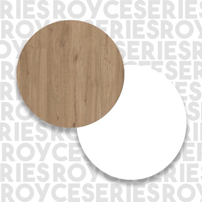 Hanah Home Armario Multiusos RE4-SW Roble y Blanco